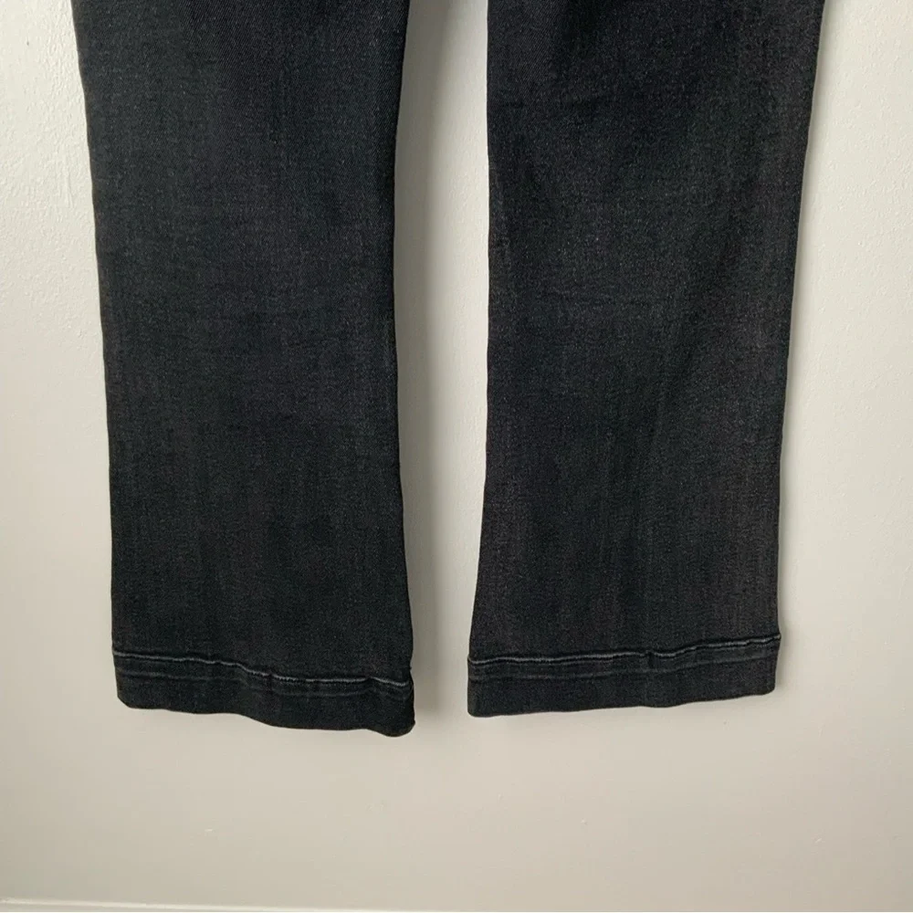 DRIFTWOOD Wyatt Mid-Rise Bootcut Jeans Dark Wash Black Size 30